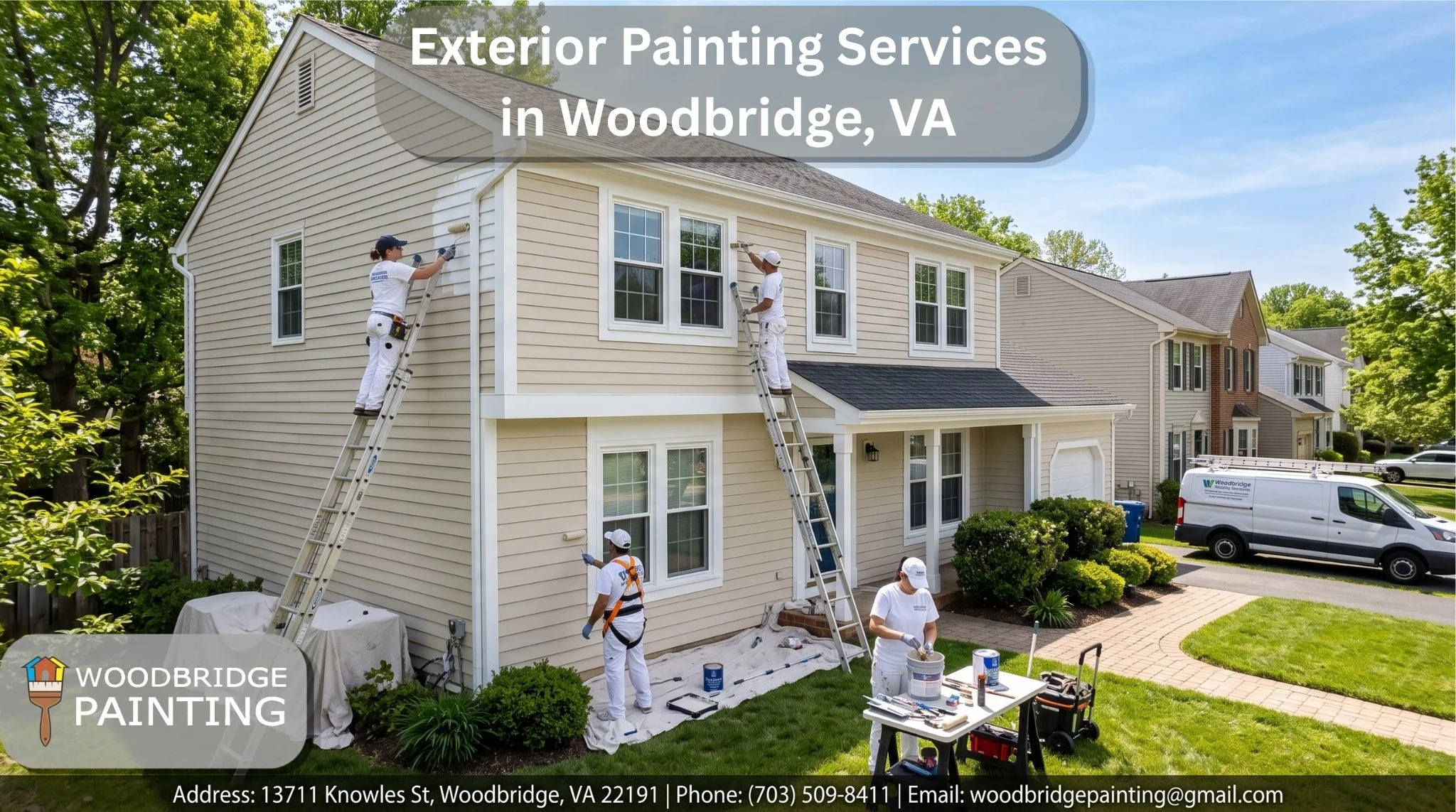 Exterior Painting Services in Woodbridge, VA